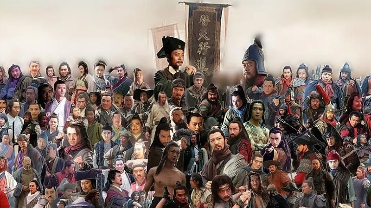民進黨重返執政猶如水滸傳?(圖為陸劇劇照,百度百科)