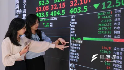 台股今日(10日)開盤表現強勁,一舉上漲 154 點,開盤指數來到 27,805 點,似乎擺脫了上週五受到國際利空消息拖累的疲軟走勢;後續持續走高,最高點一度觸及 27,889 點,整體漲幅超過 200 點,成功重返短期重要的 5 日均線之上。然而,在美股此前因裁員數據與資產泡沫警告而承壓的背景下,台股是否能持續站穩腳步,終結技術面的整理格局,成為市場接下來關注的焦點。(示意圖,劉偉宏攝)