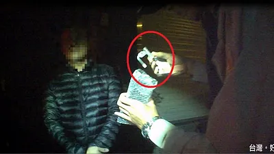 眼尖警查獲毒品 犯嫌嚇到啞口無言