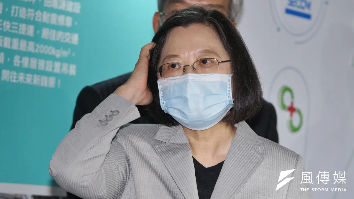 台灣民意基金會董事長游盈隆認為,2020國民黨總統候選人韓國瑜其實是總統蔡英文(見圖)的貴人。(資料照,盧逸峰攝)