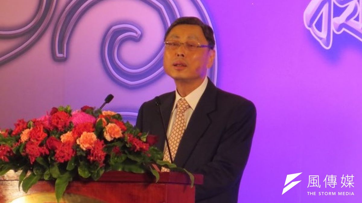 海基會副董事長兼秘書長高孔廉最後一次以主人身分出席活動,傳出經濟部次長卓士昭可能接任。(仇佩芬攝) 海基會副董事長兼秘書長高孔廉最後一次以主人身分出席活動,傳出經濟部次長卓士昭可能接任。(仇佩芬攝)