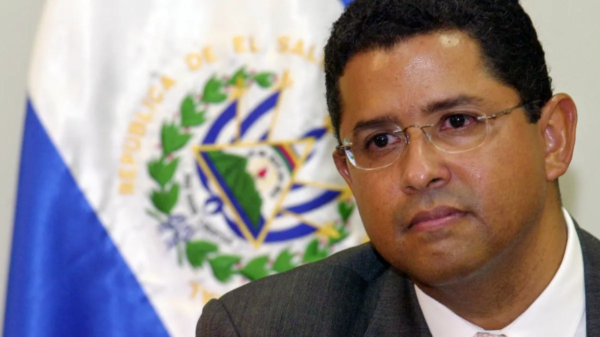 薩爾瓦多前總統佛羅雷斯(Francisco Flores Pérez)(美聯社)