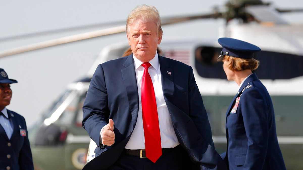 川普。(美聯社) 川普。(美聯社)