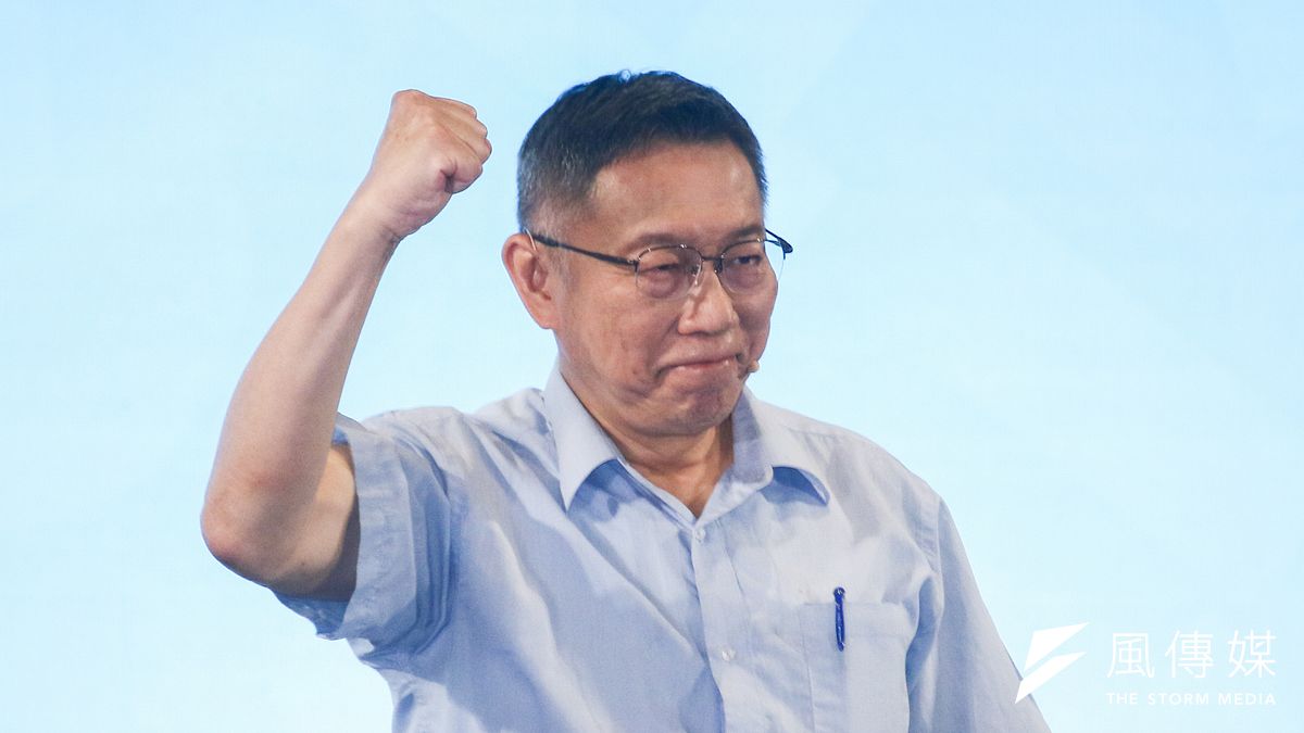 民眾黨總統參選人柯文哲自曝原本有意在北流舉辦粉絲見面會卻遭拒,一席「太監」說引發爭議。(資料照。蔡親傑攝) 民眾黨總統參選人柯文哲自曝原本有意在北流舉辦粉絲見面會卻遭拒,一席「太監」說引發爭議。(資料照。蔡親傑攝)