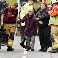 贖罪日当日、英マンチェスターのシナゴーグで車両突入と刃物による襲撃が発生。(AP通信) 贖罪日当日、英マンチェスターのシナゴーグで車両突入と刃物による襲撃が発生。(AP通信)