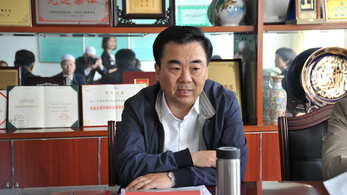 甘肅省省委常委馬廷禮(取自網路)