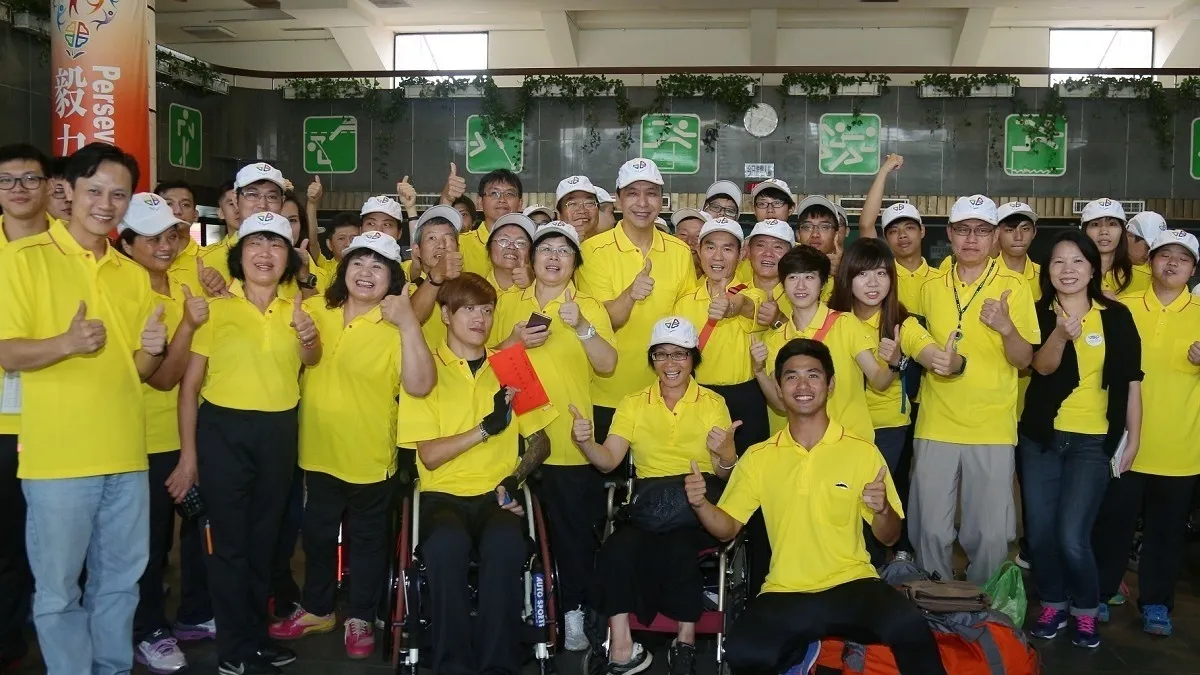 全國身心障運動會 朱立倫授旗勉選手再創佳績