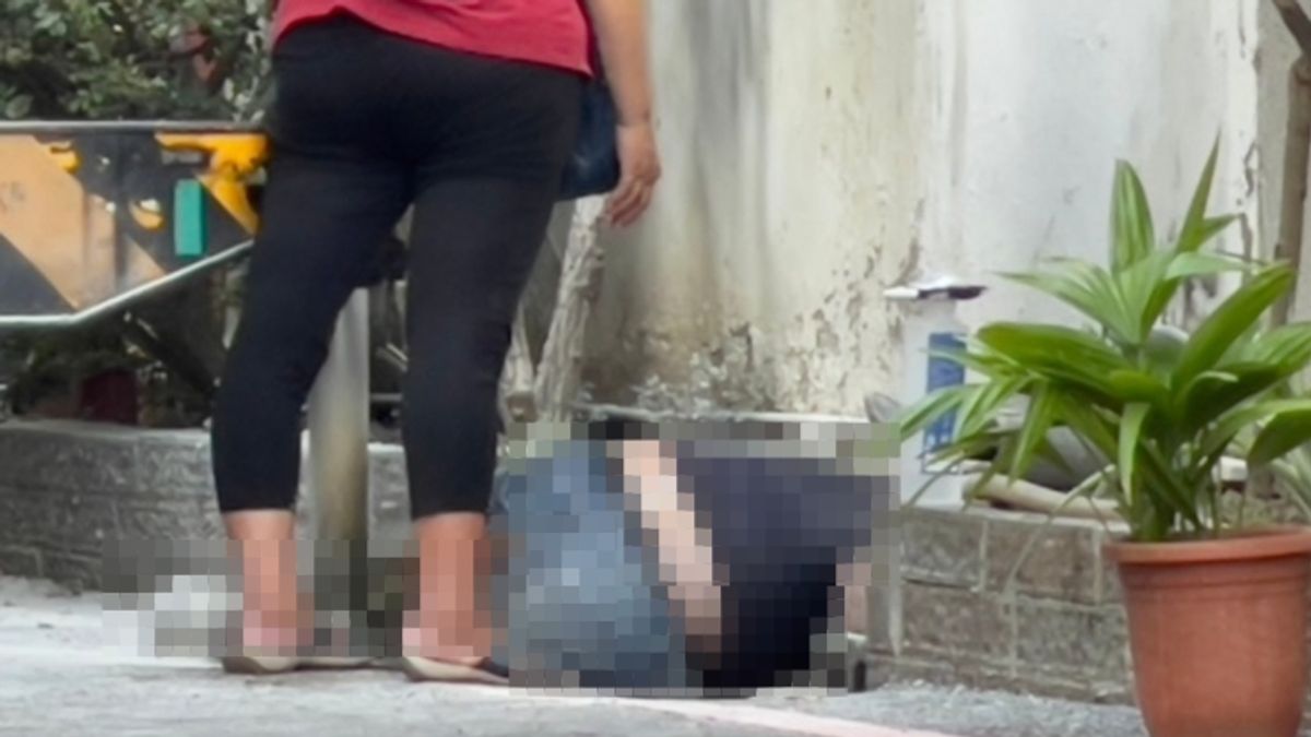 2023年10月12日,台南市東區發生一起工人觸電死亡的工安事故。(圖/記者李東陞翻攝) 2023年10月12日,台南市東區發生一起工人觸電死亡的工安事故。(圖/記者李東陞翻攝)