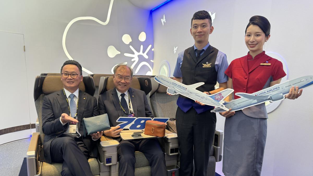 華航787下半年入機隊,先飛哪裡?高星潢:AI貨運續強、客運需求未見降溫