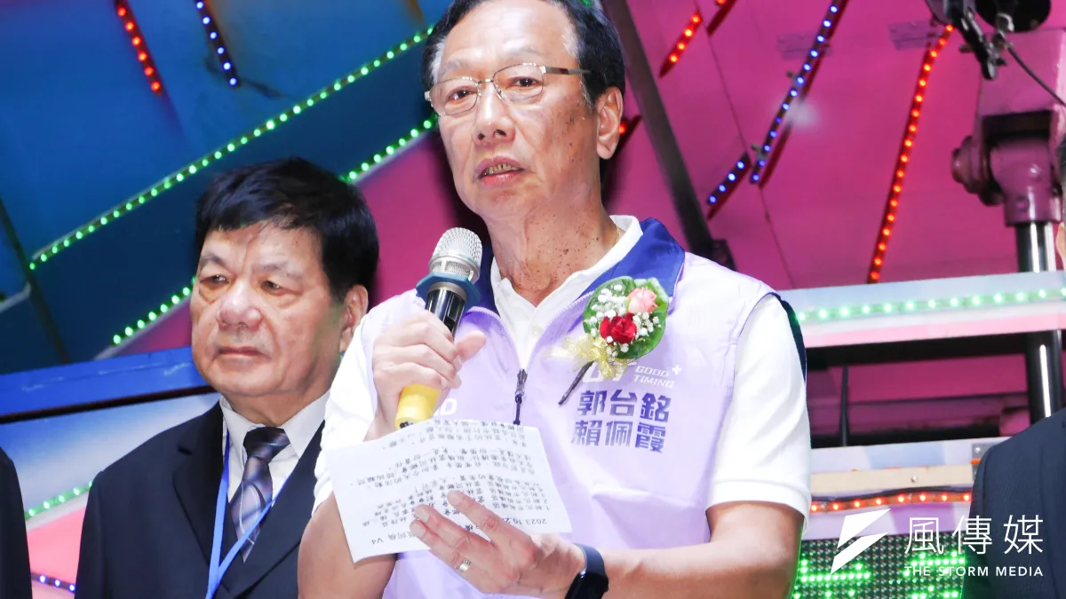 中國在郭台銘參選總統後,動手對其境內富士康工廠查稅。(資料照,蔡親傑攝)