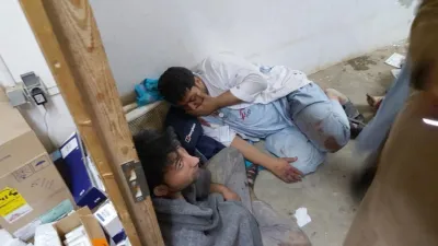 無國界醫生組織(MSF)在阿富汗昆杜茲(Kunduz)的創傷中心3日疑遭美軍誤炸,醫護人員傷亡慘重(美聯社)