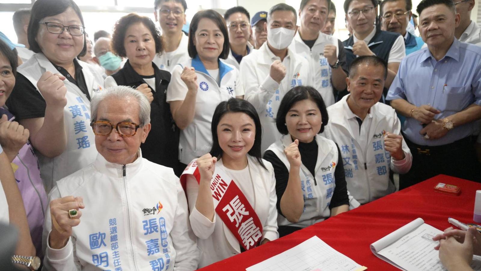 今登記參選縣長 張嘉郡:承擔責任接續建設加速前進 讓雲林更好