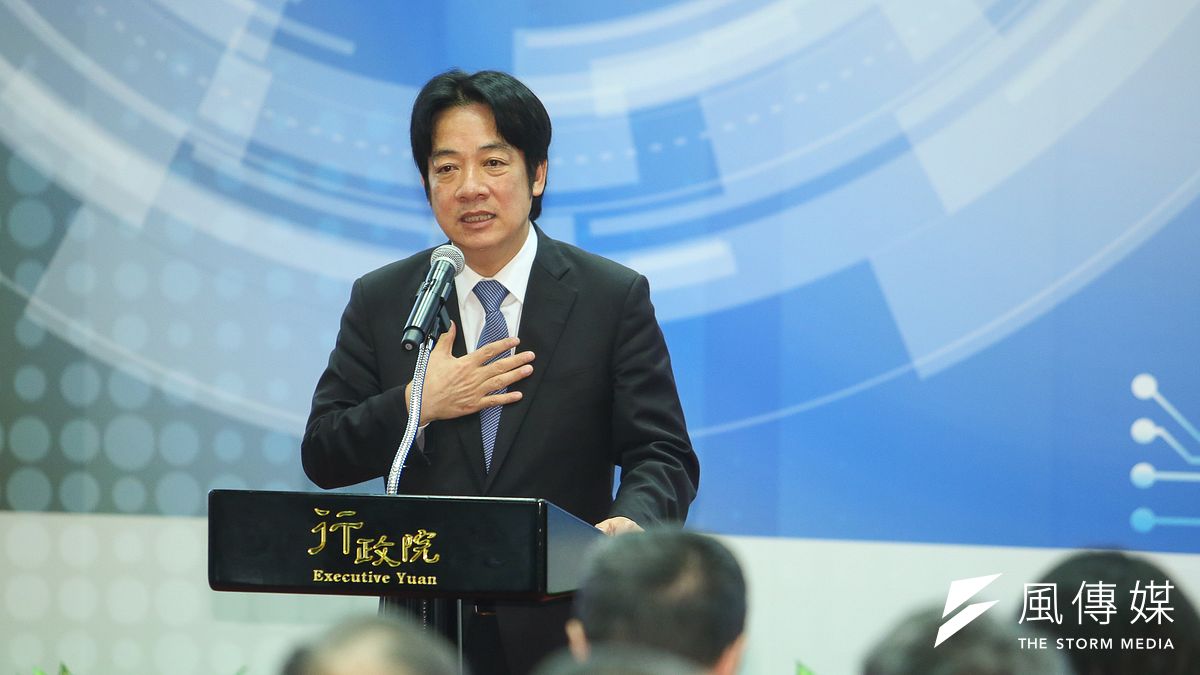 賴揆談綠能把無知當幽默。圖為賴清德與商業總會座談。(資料照片,陳明仁攝) 賴揆談綠能把無知當幽默。圖為賴清德與商業總會座談。(資料照片,陳明仁攝)