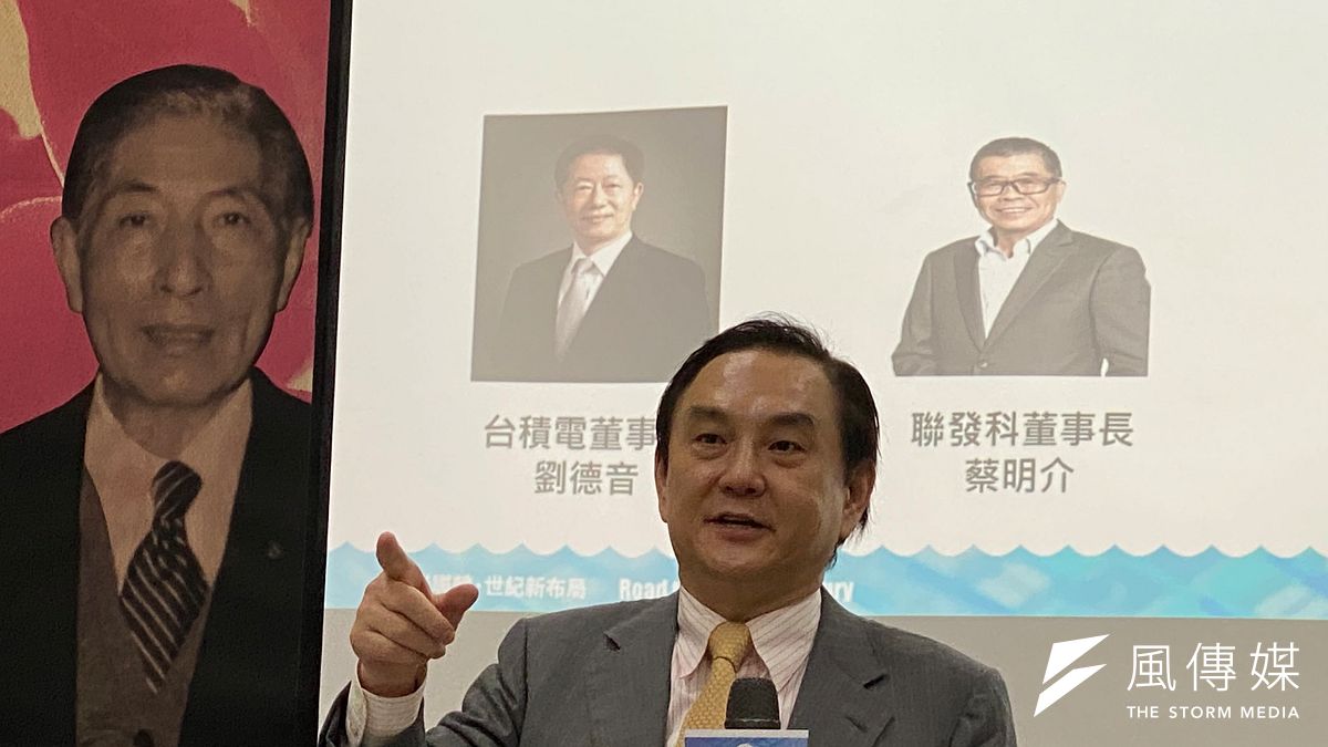 鈺創董事長盧超群。(圖/周康玉攝) 鈺創董事長盧超群。(圖/周康玉攝)