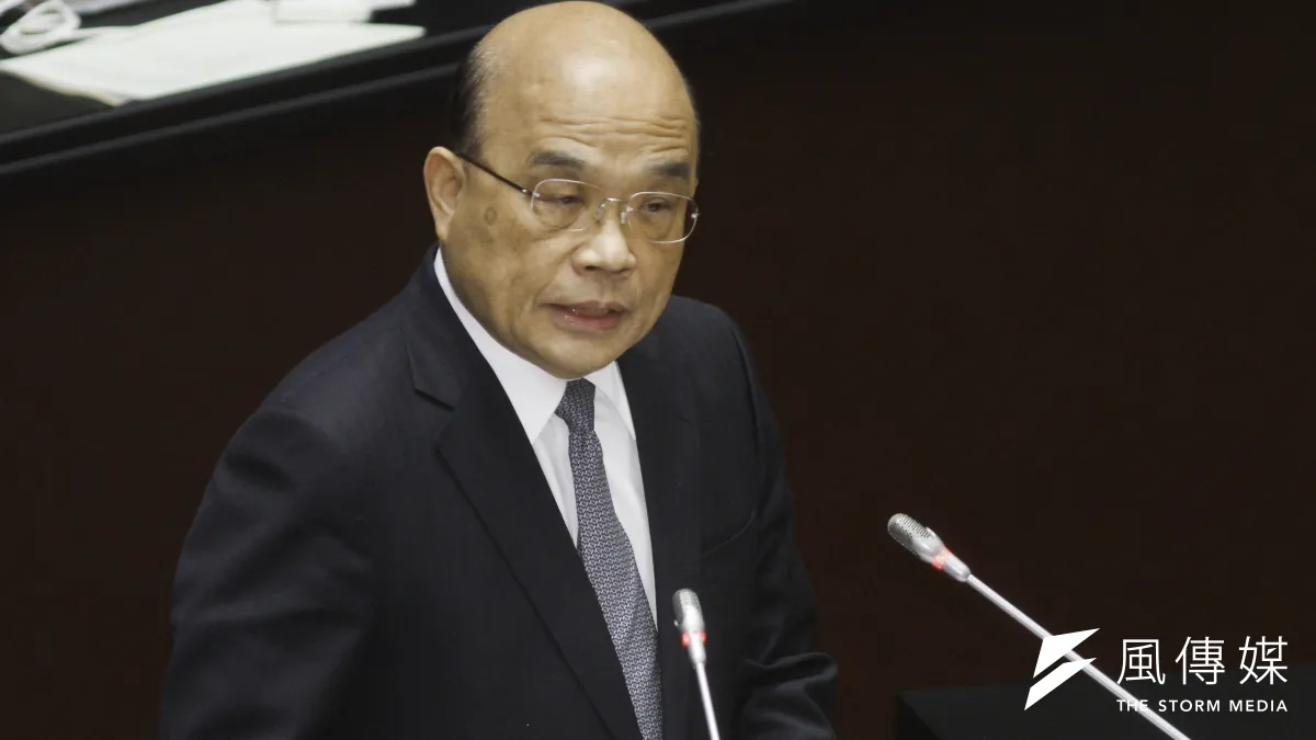 總統蔡英文將於5月20日就職連任,行政院長蘇貞昌是否留任備受注目。(資料照,蔡親傑攝)