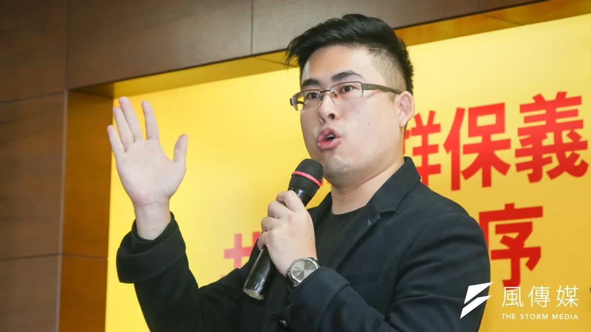新黨青年軍王炳忠等4人涉違國安法遭起訴,全案移送台北地方法院審理。(資料照,陳明仁攝)