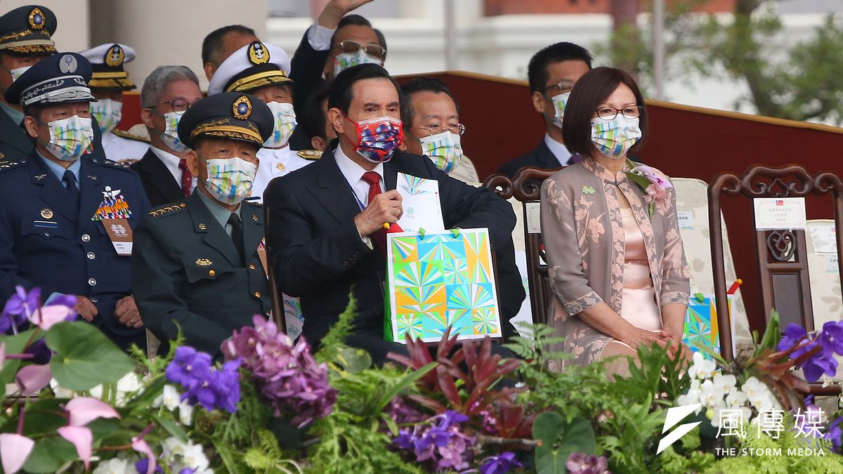 20221010-前總統馬英九10日出席中華民國111年國慶大會。(顏麟宇攝) 20221010-前總統馬英九10日出席中華民國111年國慶大會。(顏麟宇攝)
