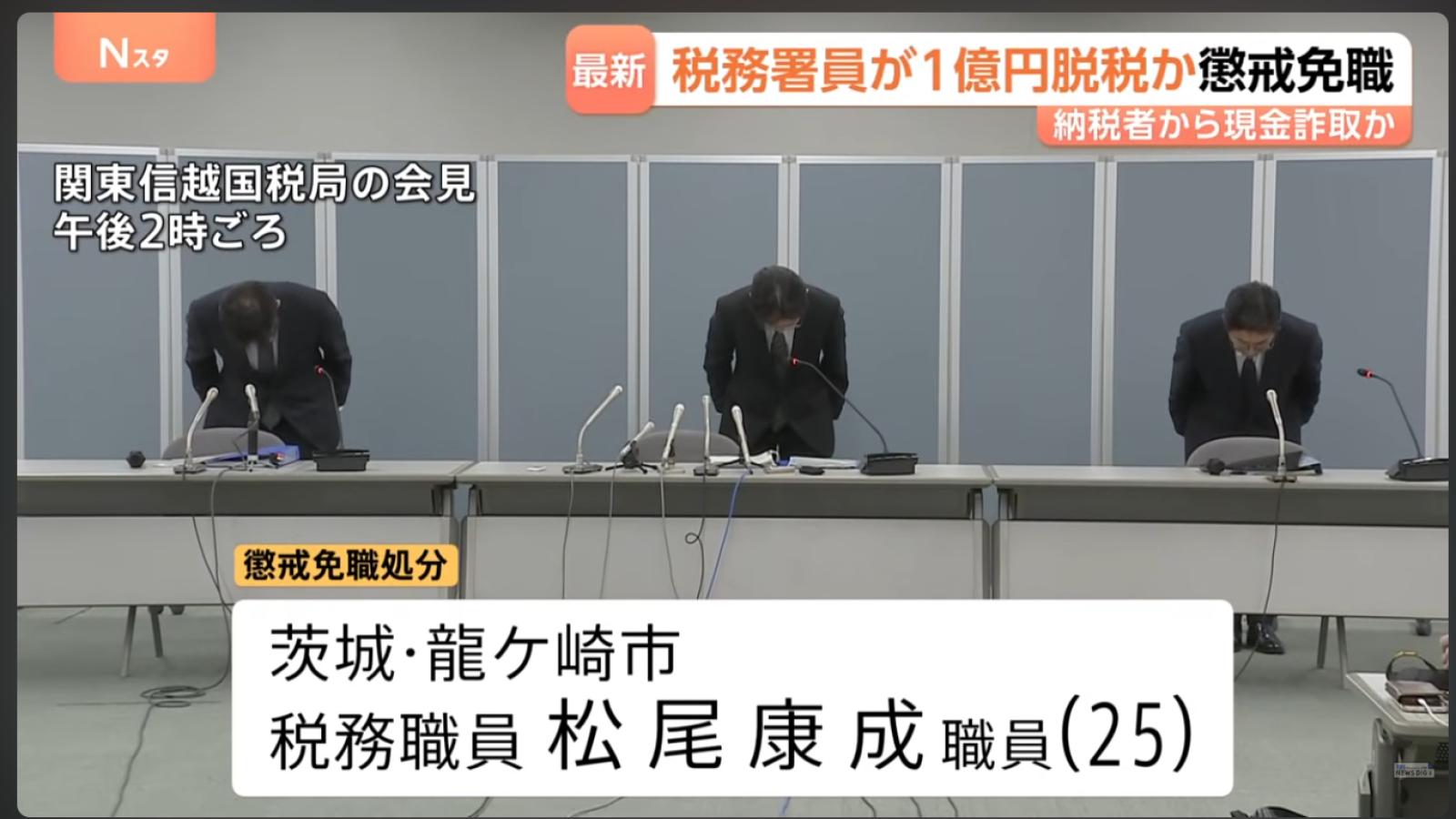 日本國稅局驚傳醜聞!稅務人員詐騙老婦3千萬,全用在競艇賭博遭開除起訴