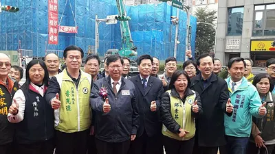 桃園停二停車場興建工程上樑 嘉惠大興、寶山里民