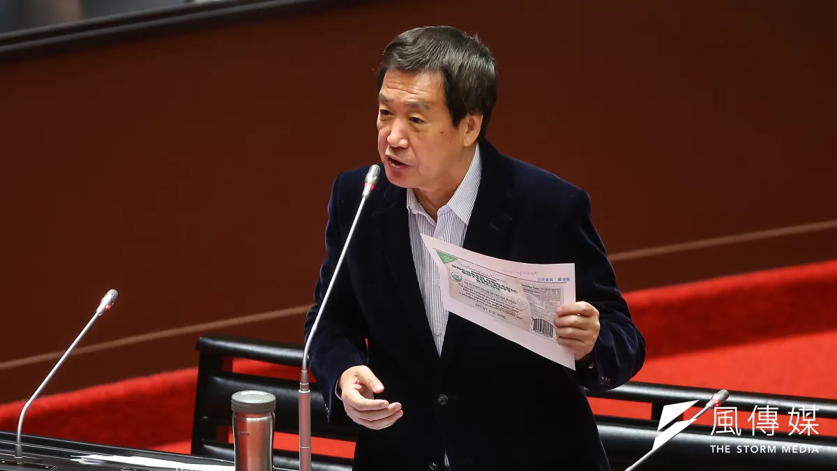 費鴻泰在藍營屬於鷹派,對監督預算既專業又嚴厲。(顏麟宇攝)