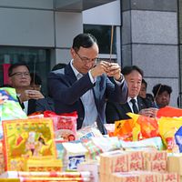 国民党主席の朱立倫氏(写真)は再選を目指さない。台中市長の盧秀燕氏も立候補を辞退する中、党内では「自らに不利な行動をとらない主席」を望む声が強まっている。(写真/顏麟宇撮影) 国民党主席の朱立倫氏(写真)は再選を目指さない。台中市長の盧秀燕氏も立候補を辞退する中、党内では「自らに不利な行動をとらない主席」を望む声が強まっている。(写真/顏麟宇撮影)