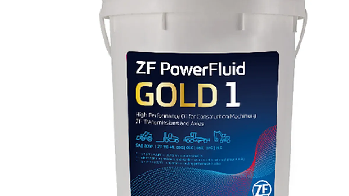 ZF Expands Construction Portfolio with New Transmission Oils