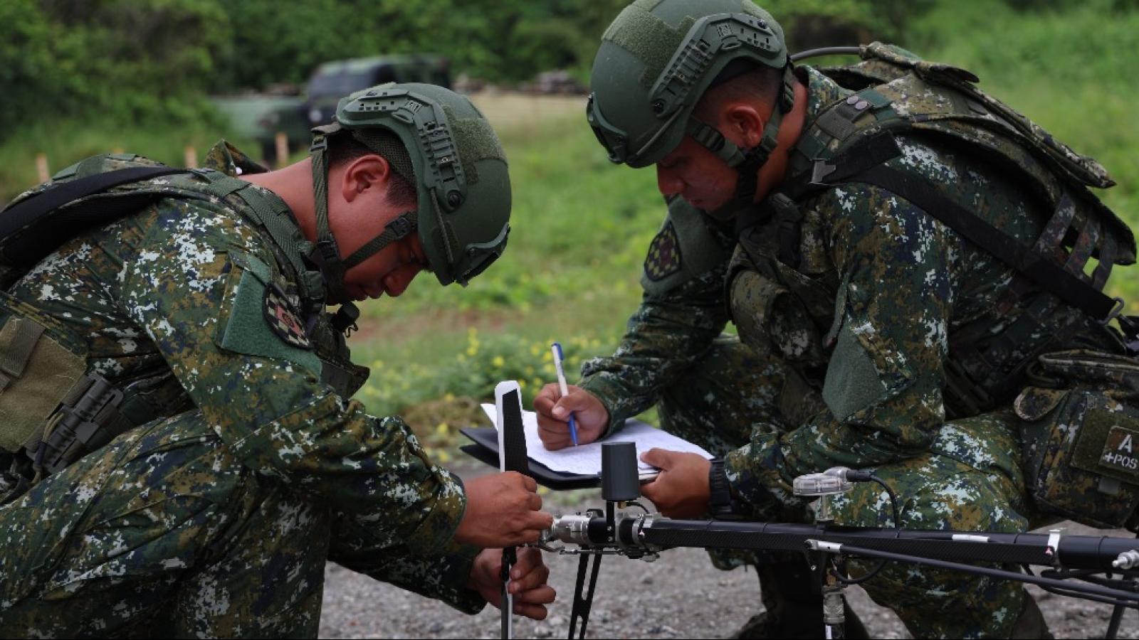 漢光42號實兵演習 第四作戰區港防衛結合無人機偵蒐、戰傷後送驗證持續作戰力