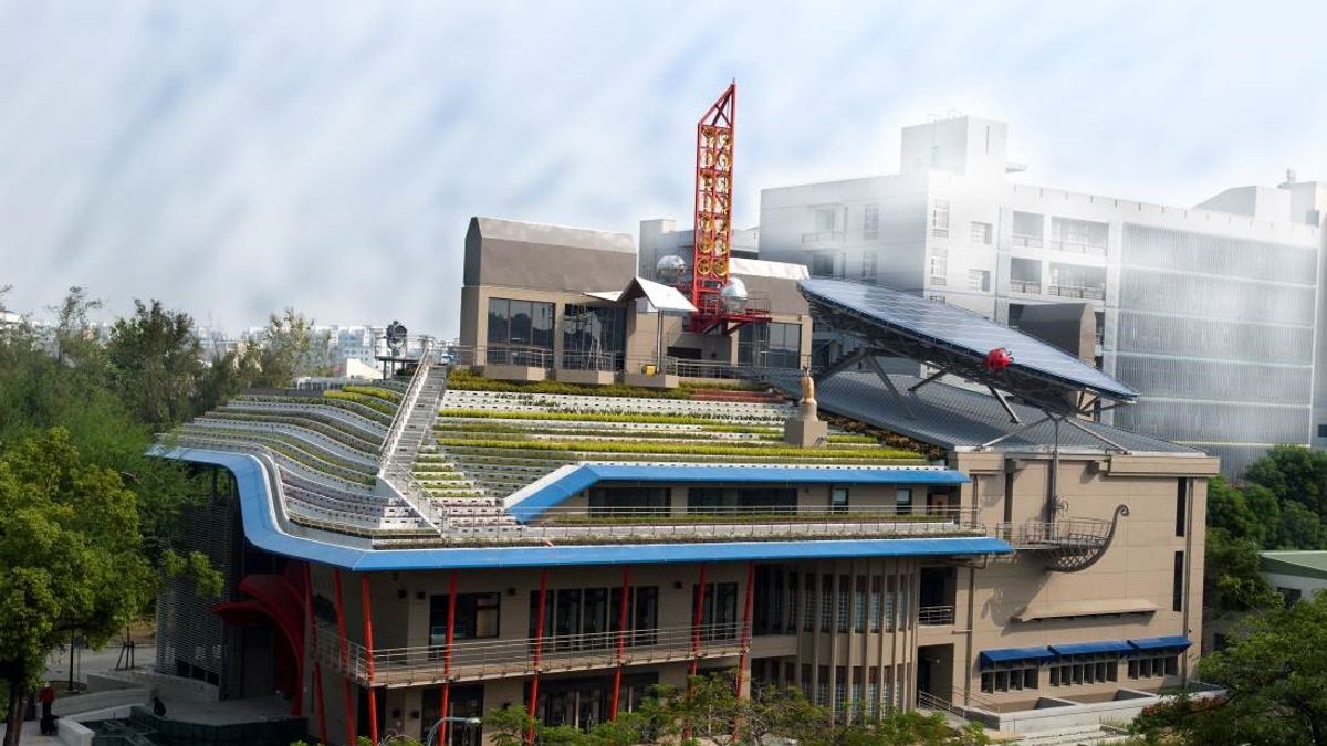 「優良綠建築」臺南成大綠色魔法學校-孫運璿綠建築科技大樓(內政部) 「優良綠建築」臺南成大綠色魔法學校-孫運璿綠建築科技大樓(內政部)