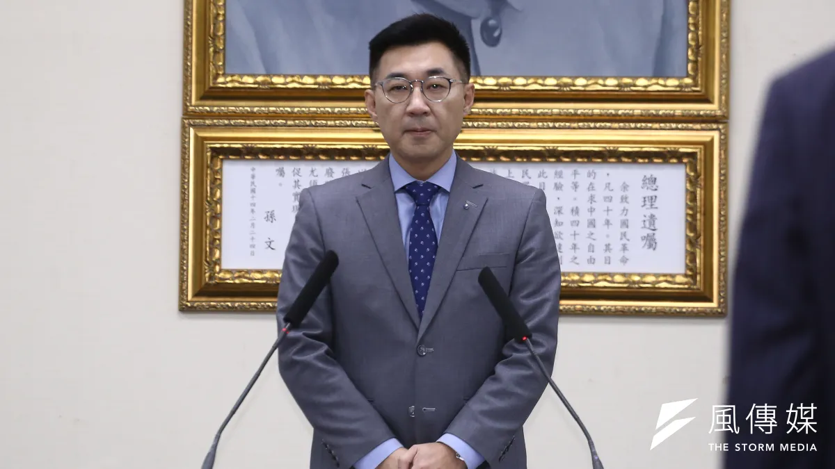 筆者認為國民黨主席江啟臣(見圖)意識到必須有論述是個好的方向,但可能落入「眾口難調」的困境。(資料照,陳品佑攝)