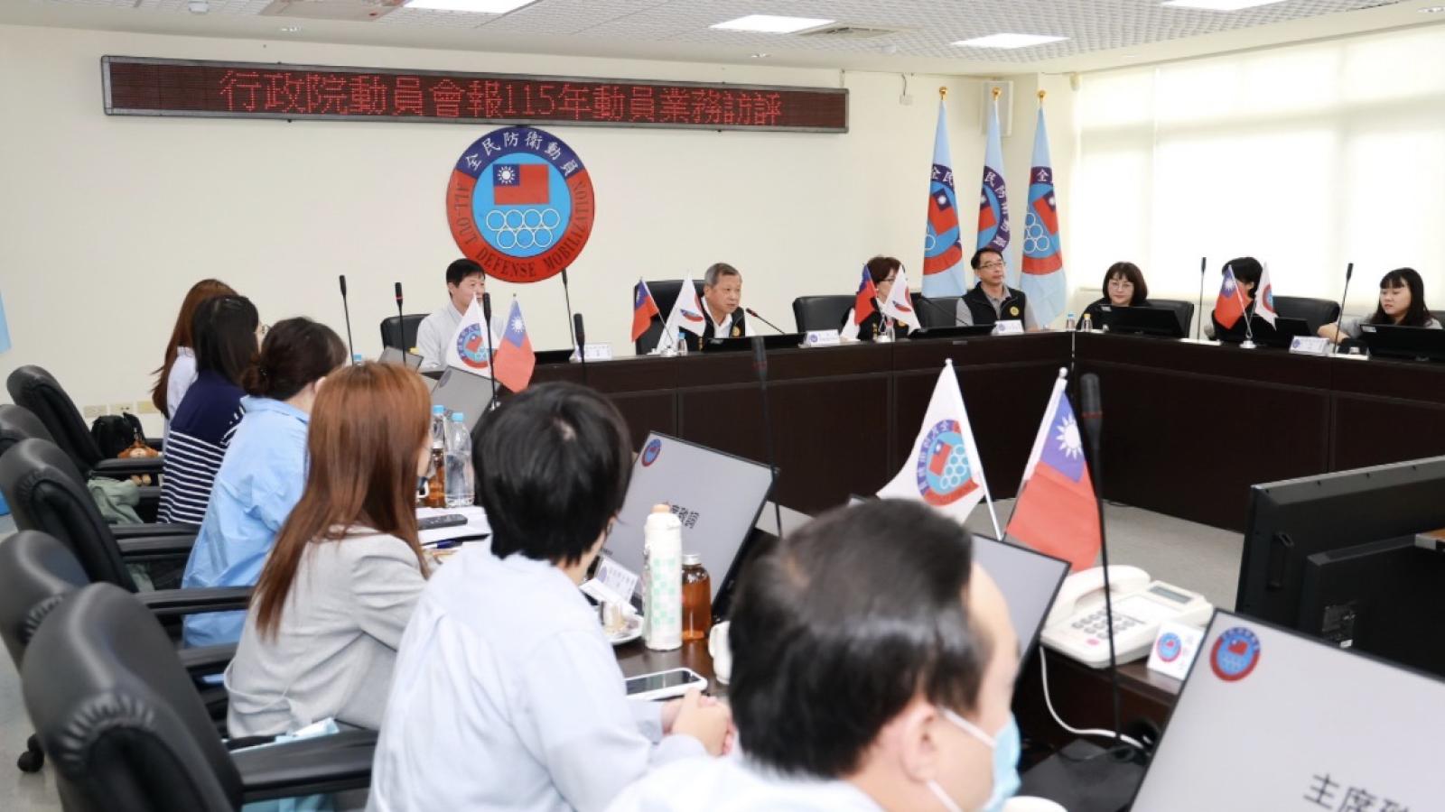 中央到南投縣訪評全民防衛動員業務 強化災害及緊急事變應變能力