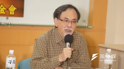 民進黨大老林濁水(見圖)今說,「賴清德不參選,才真的非為民進黨和台灣大大憂心不可。」(資料照,盧逸峰攝)
