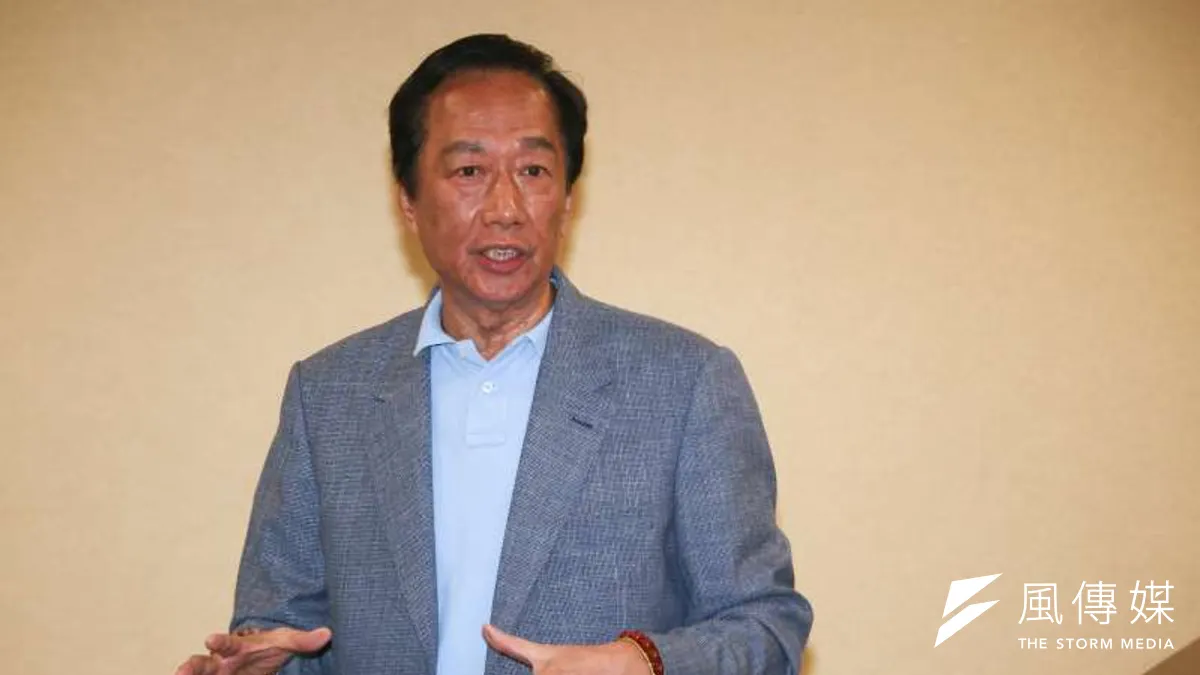 美麗島電子報17日公布台北市民調初步報告,其中,上月宣布參選的鴻海董事長郭台銘表現亮眼。(資料照,蔡親傑攝)