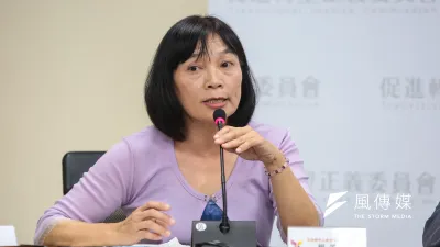 促轉會副主委張天欽因失言辭職下台,其發言人一職將由促轉會委員楊翠(見圖) 接任。(資料照,顏麟宇攝)