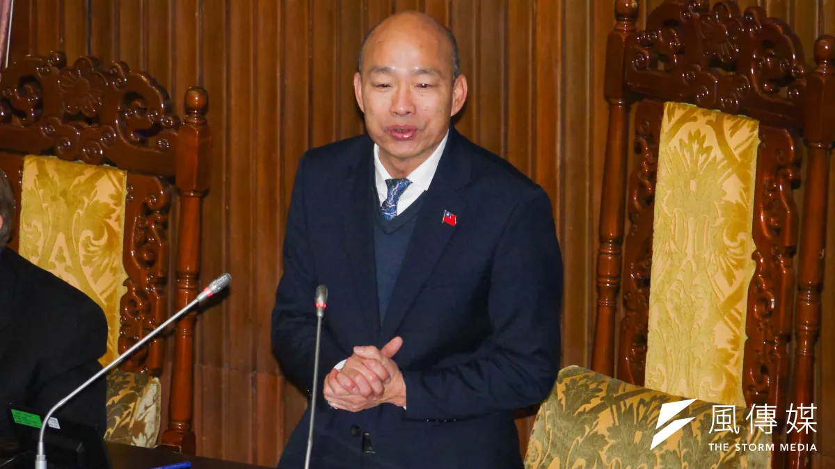 立法院長韓國瑜主持立院會議。(資料照,蔡親傑攝)
