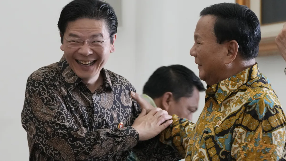 新加坡副總理兼財政部長黃循財6日接受英國《經濟學人》專訪時提到「台灣與烏克蘭不同,絕大多數國家都奉行一個中國政策」。(美聯社)