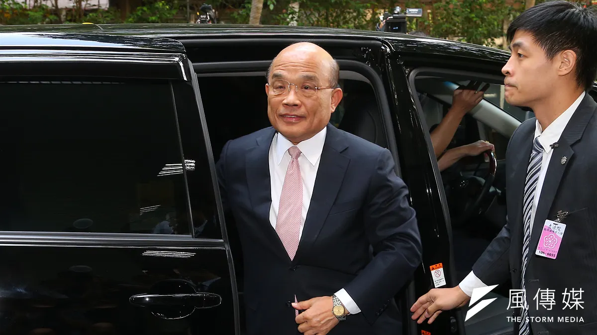 針對國民黨總統候選人韓國瑜批評總統蔡英文利用「亡國感」爭取選票,行政院長蘇貞昌11日回應,國民黨才是人民產生「亡國感」的原因。(資料照,顏麟宇攝)