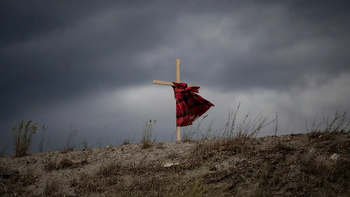 2021年5月,加拿大一所教會寄宿學校發現數百具原住民兒童屍體(AP)