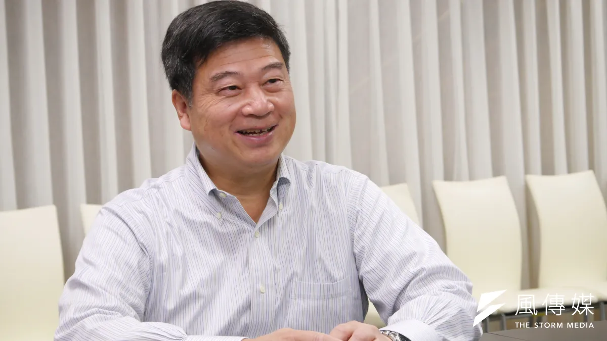 中研院院士、生物醫學科學研究所所長郭沛恩率領團隊專研華人基因,進行疾病預測,領先全球。(蔡親傑攝)
