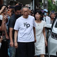 前民衆党主席の柯文哲氏は、9月8日に保釈金を納付し、約1年間の拘置所生活を終えて釈放された。(写真/陳品佑撮影) 前民衆党主席の柯文哲氏は、9月8日に保釈金を納付し、約1年間の拘置所生活を終えて釈放された。(写真/陳品佑撮影)