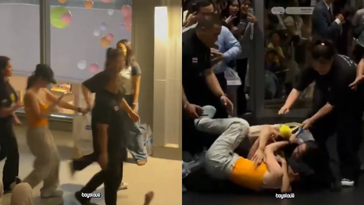 The controversy surrounding the alleged queue-jumping and ejection of a Chinese female fan continues to escalate. (Screenshot via X @hubboyslove)