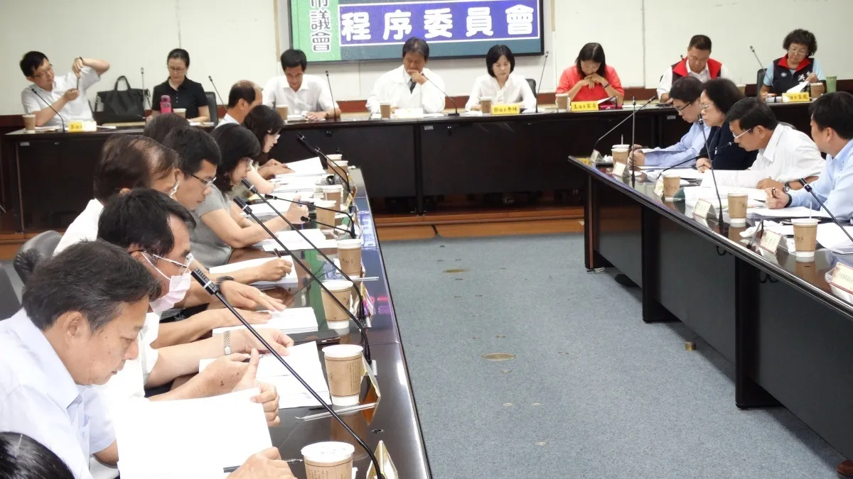 程序委員會開不成 南市月底開臨會補選議長恐有變數