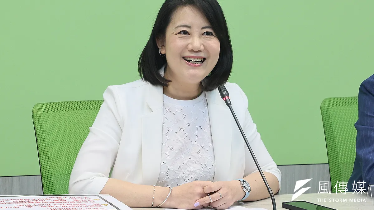 民進黨立院黨團幹事長吳思瑤。(柯承惠攝) 民進黨立院黨團幹事長吳思瑤。(柯承惠攝)