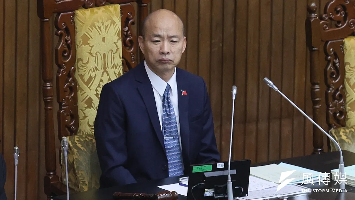 傳出立法院長韓國瑜(見圖)與國民黨團關係生變,有藍委近日突在黨籍立委群組火力全開發難,但國民黨團副書記長王鴻薇8日澄清,媒體放大解讀與事實有一定出入。(資料照,柯承惠攝)
