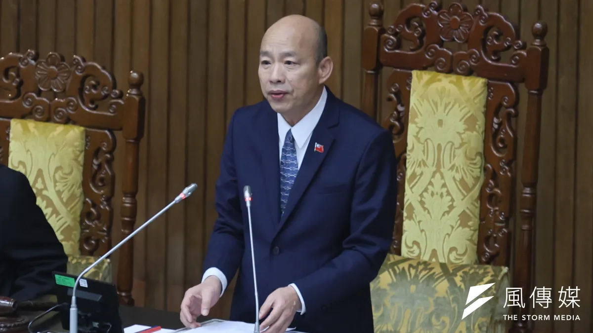 台灣民主基金會明(10)日將召開董事會,然而立法院長韓國瑜(見圖)恐無法出席,且據了解,韓國瑜至今仍未收到開會通知。(資料照,柯承惠攝)