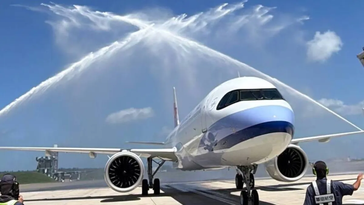 中華航空預計10月28日起復航桃園機場直飛重慶江北機場的航線,預計由空中巴士A321neo執飛,每週三、週五各有一班來回。(中央社)