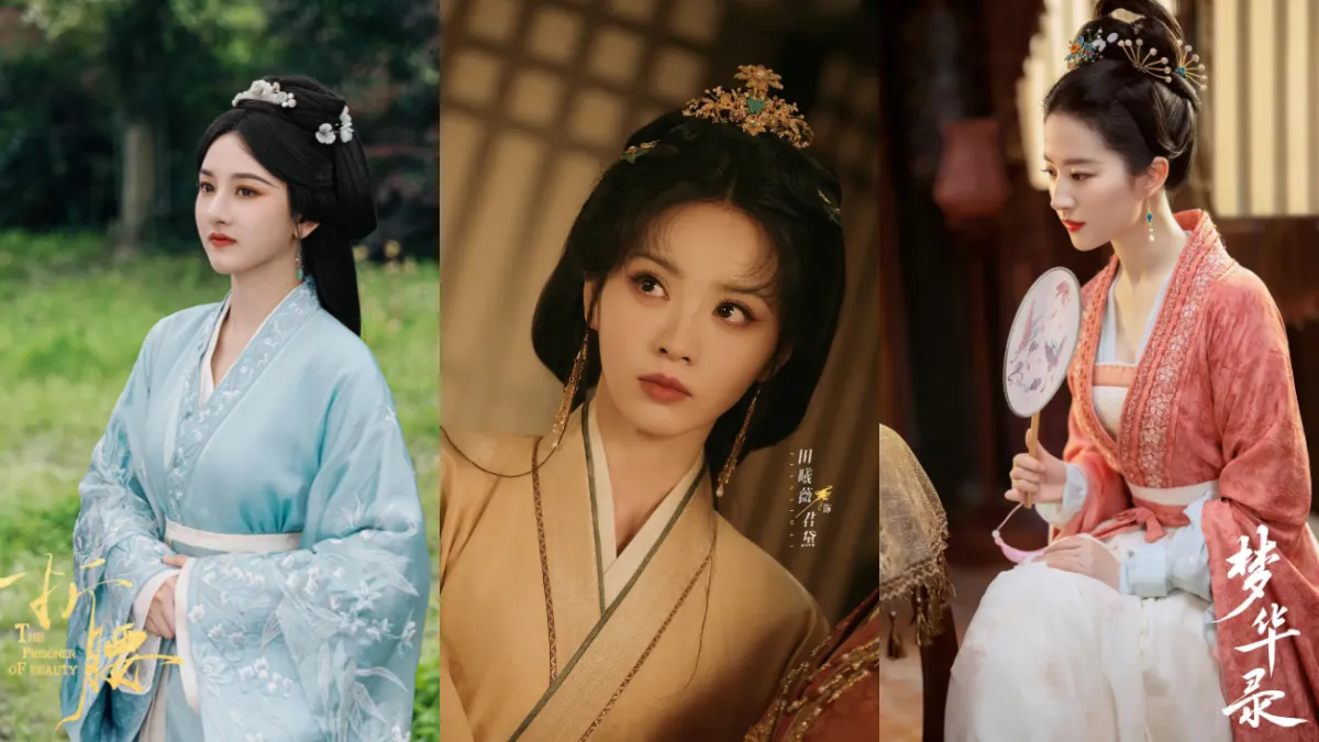 陸網評「看一集就徹底難忘」古裝劇美人 TOP 9出爐!田曦薇《嫁金釵》拔得頭籌。(圖/取自微博)