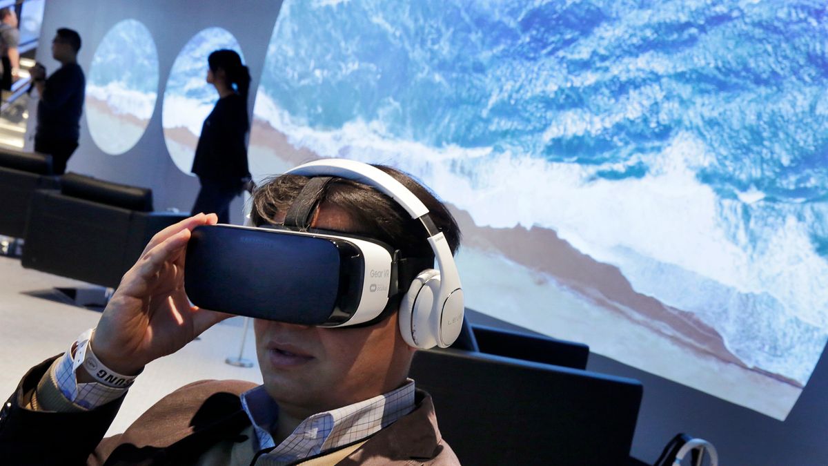 三星虛擬實境裝置「Gear VR」要在里約奧運大放異彩(美聯社) 三星虛擬實境裝置「Gear VR」要在里約奧運大放異彩(美聯社)