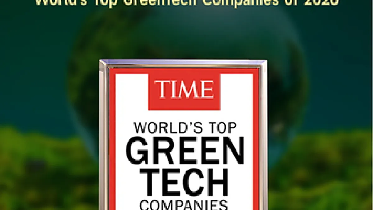 Huasun Ranked 12th on TIME's World's Top GreenTech Companies of 2026, Leaping 22 Places on the Strength of HJT Conviction