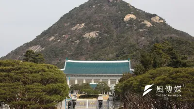 南韓總統府青瓦臺。(資料照,顏麟宇攝)