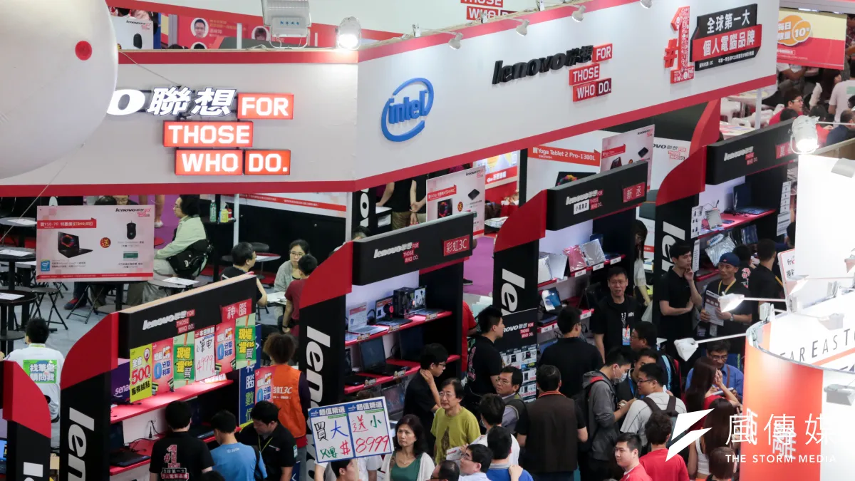 曾經是台灣之光的台北國際電腦展,隨著上海CES展的開幕,廠商慢慢選擇退出。(資料照,余志偉攝)